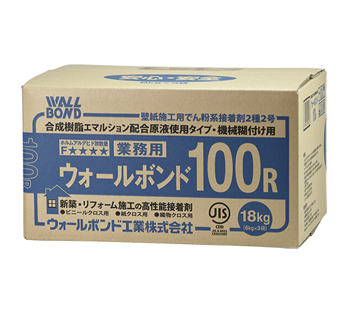 ウォールボンド 100R 壁紙用接着剤 ウォールボンド工業 ウォールボンド工業 接着剤
